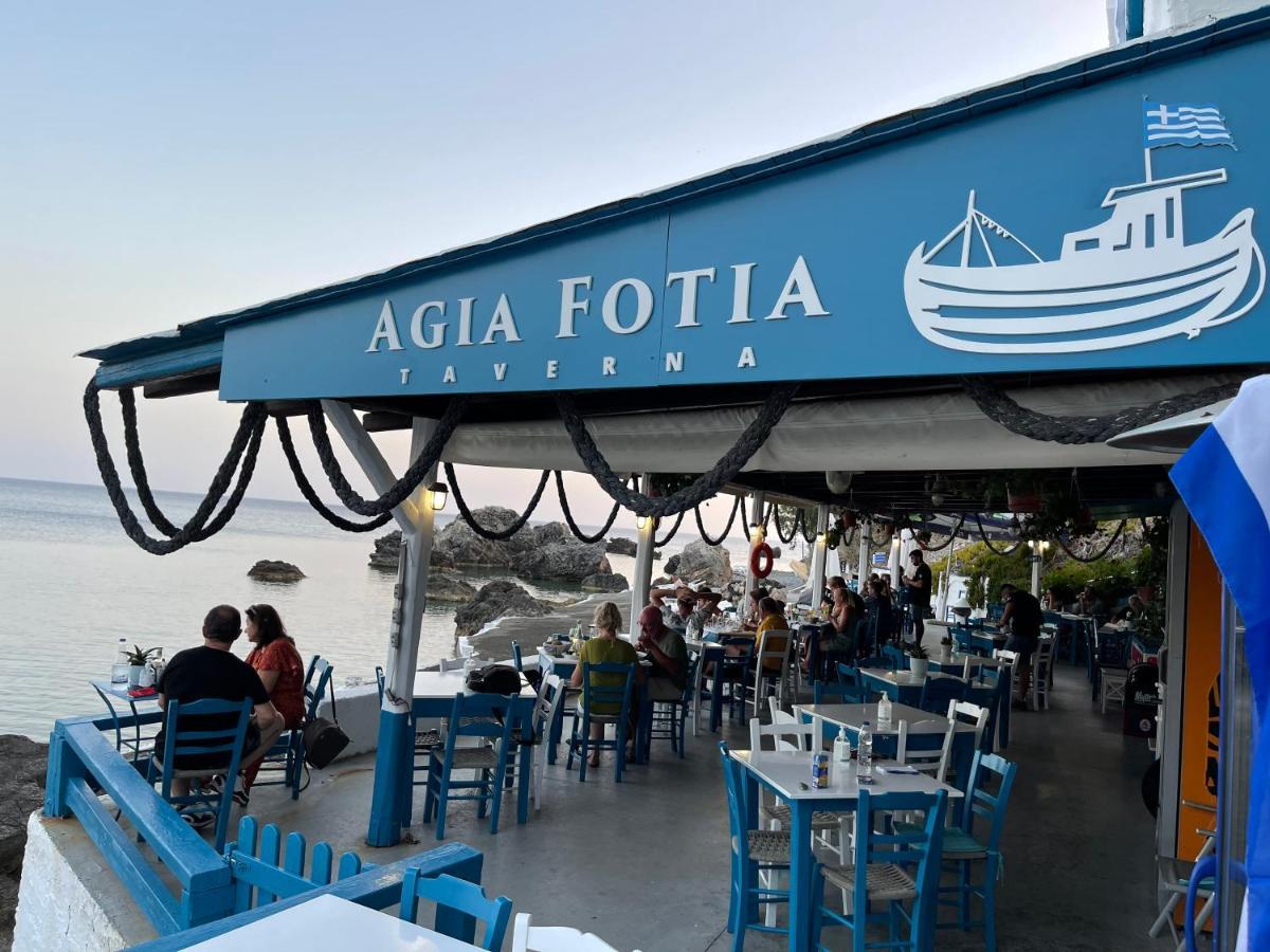 Agia Fotia Taverna Kerames Exterior foto